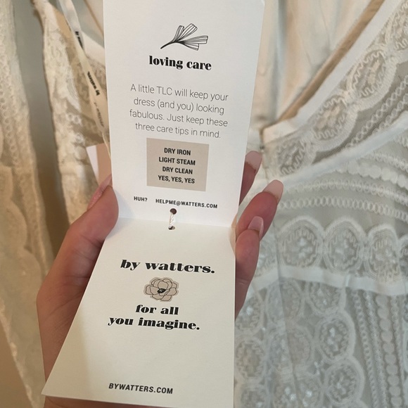 Long sleeve backless white/ivory jumpsuit (4) - Picture 9 of 16